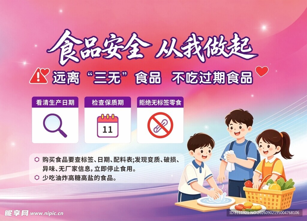 食品安全宣传海报