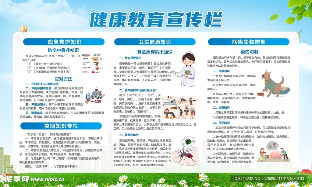 健康教育宣传栏