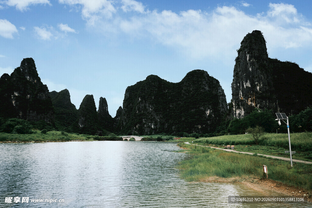 桂林山水美景如画