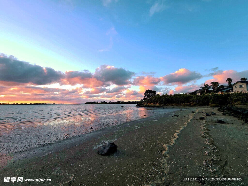 海边日落美景