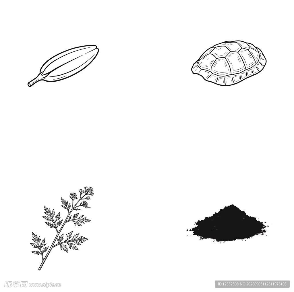 植物相关元素图标集