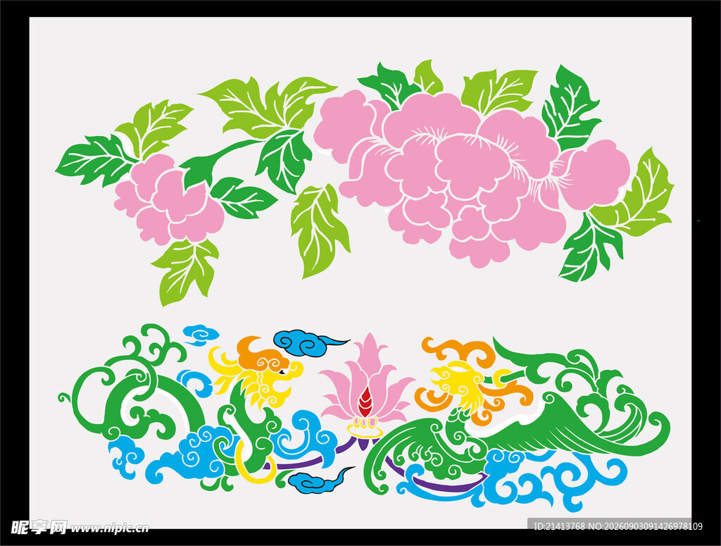 花卉图案设计