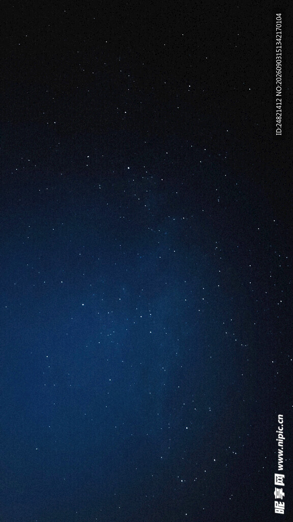 深蓝色星空背景图
