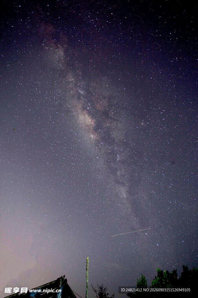 夜空下的璀璨星河