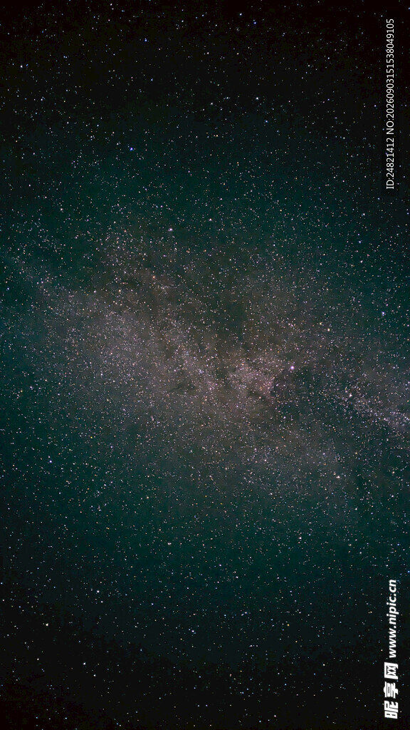 深邃璀璨的宇宙星空