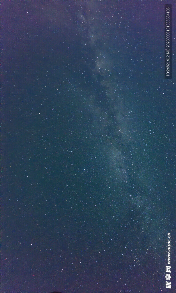 深邃星空下的璀璨银河