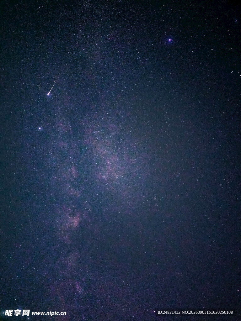 深邃星空下的璀璨星河