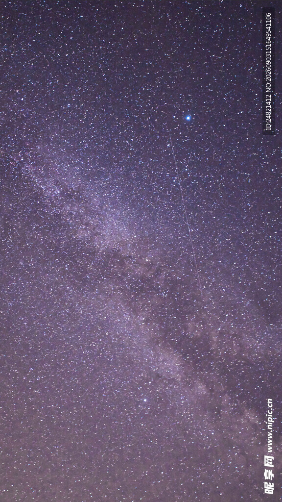 璀璨星空下的壮丽银河
