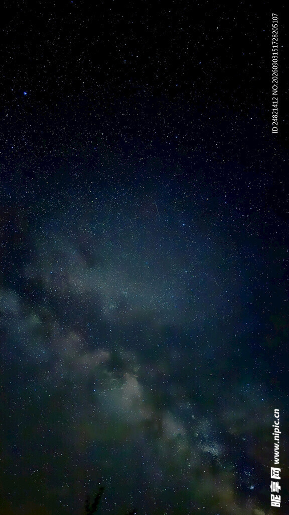 璀璨星空下的梦幻银河