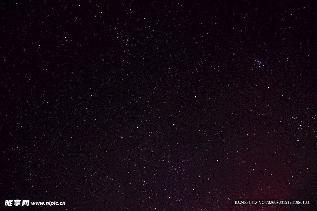深邃星空背景图