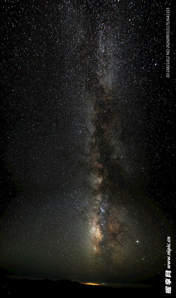 璀璨星空下的壮丽银河