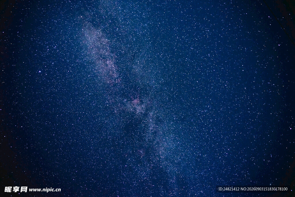 深邃夜空下的璀璨星河