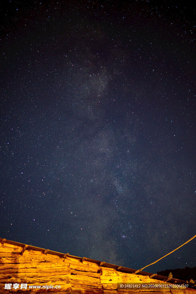 夜空下的璀璨星河