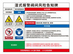 湿式报警阀风险告知牌