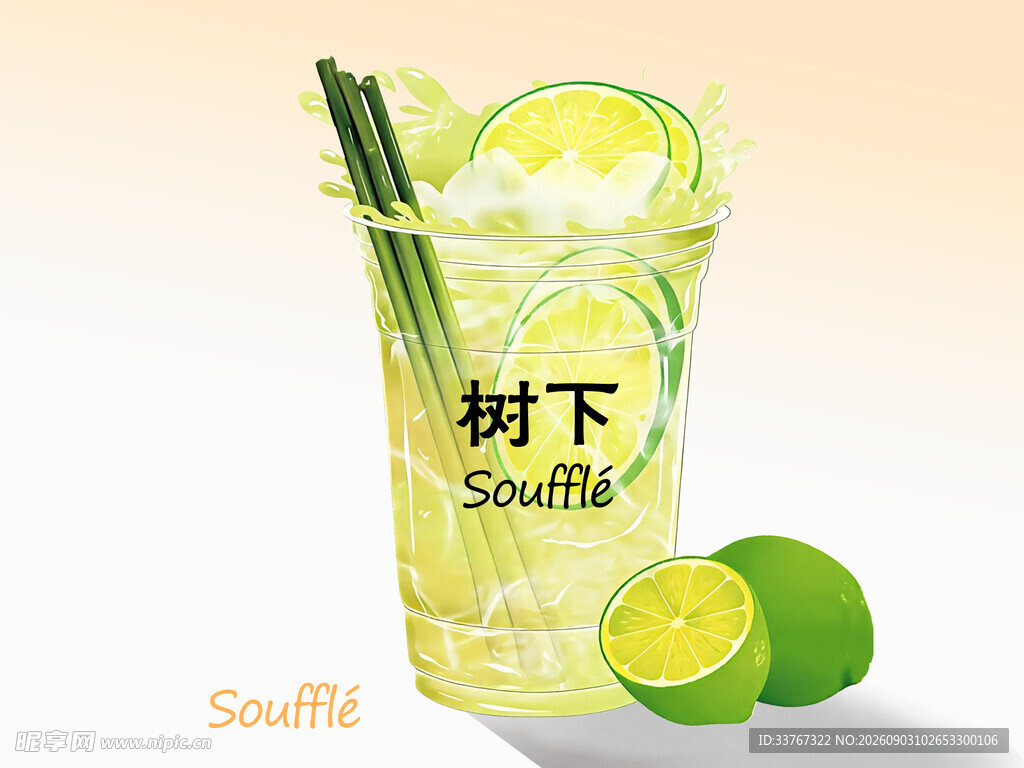 香茅柠檬茶外卖图