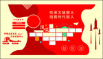 文化主题墙面