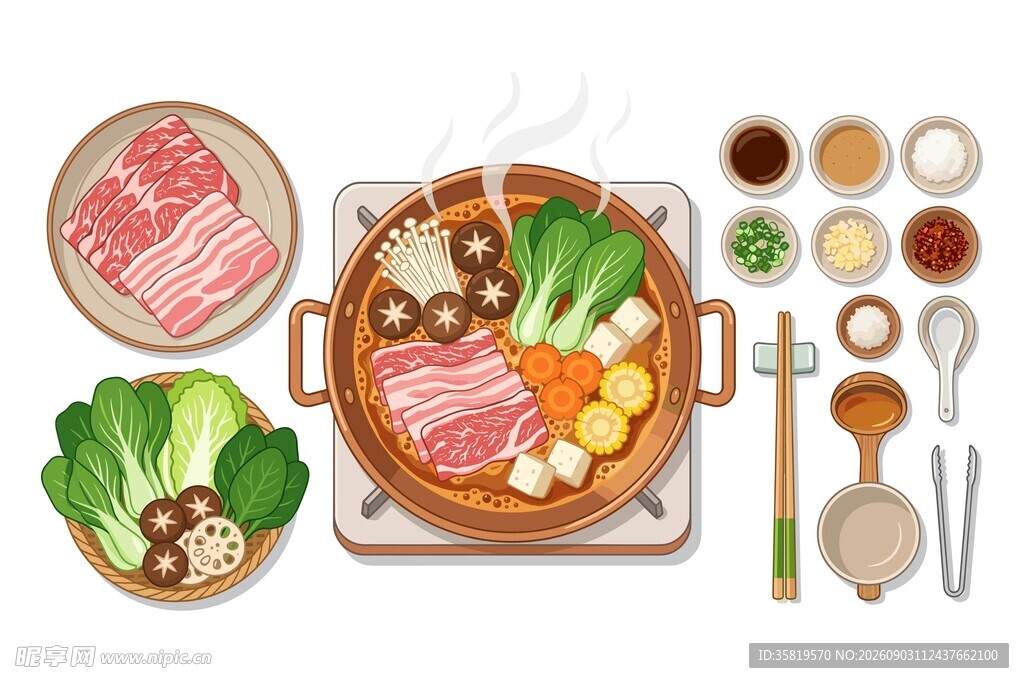 中式火锅套餐