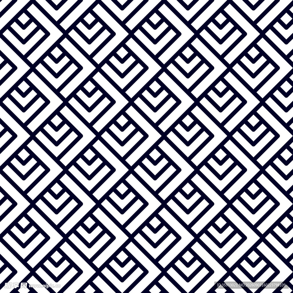 几何线条图案