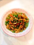美味蔬菜炒肉丝