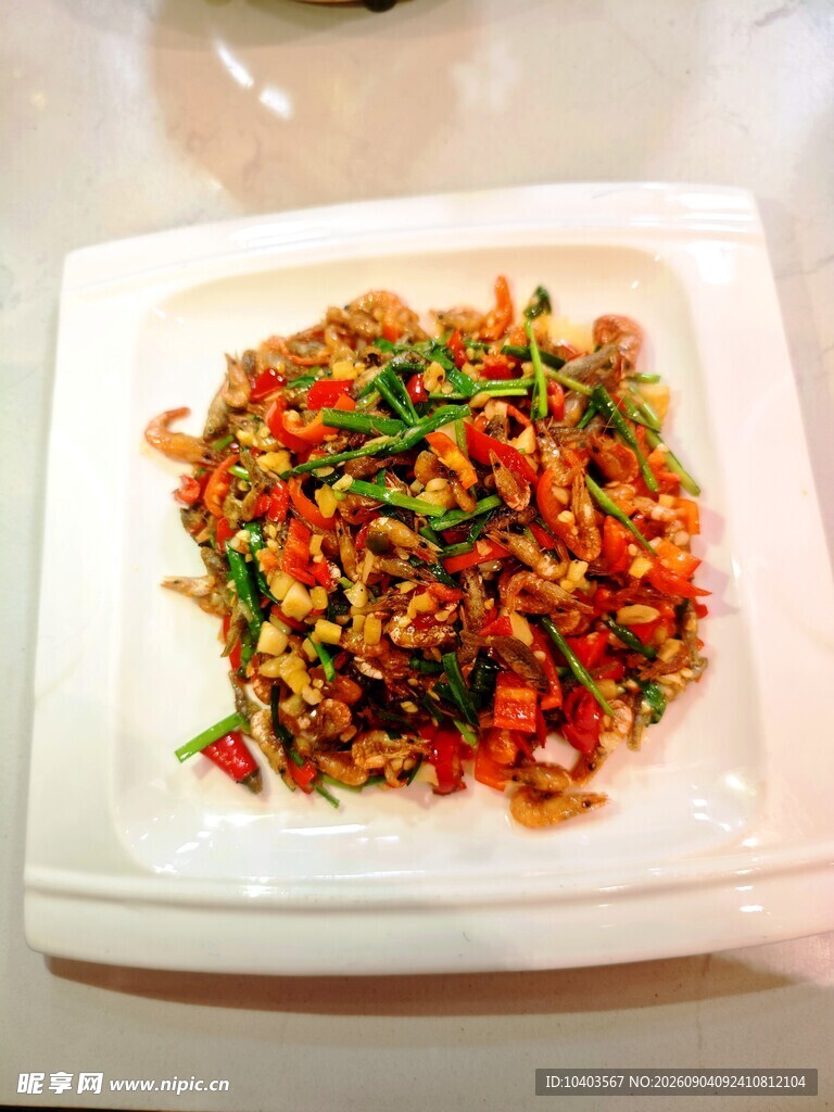 美味凉拌菜 小虾