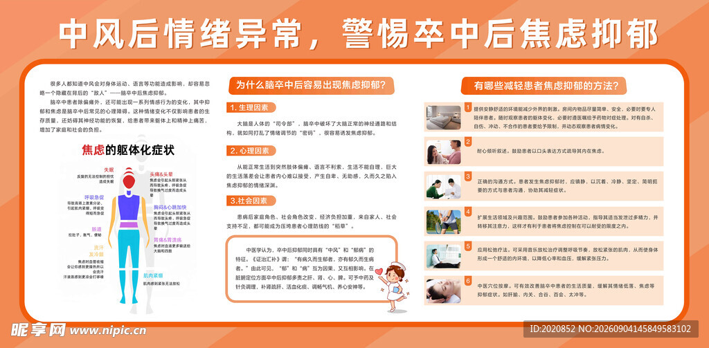 中风后情绪异常