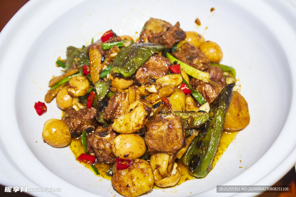 美味炒鸡块