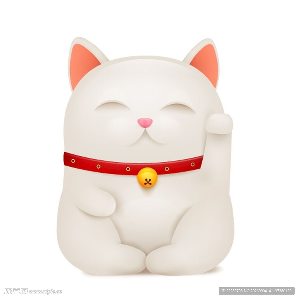 可爱招财猫摆件
