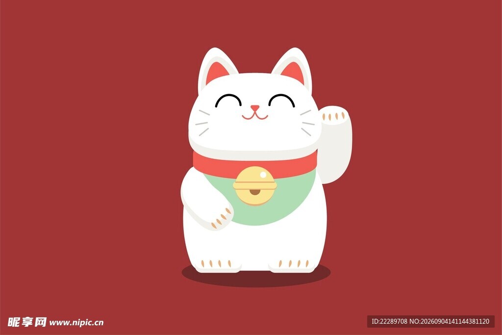 招财猫卡通形象