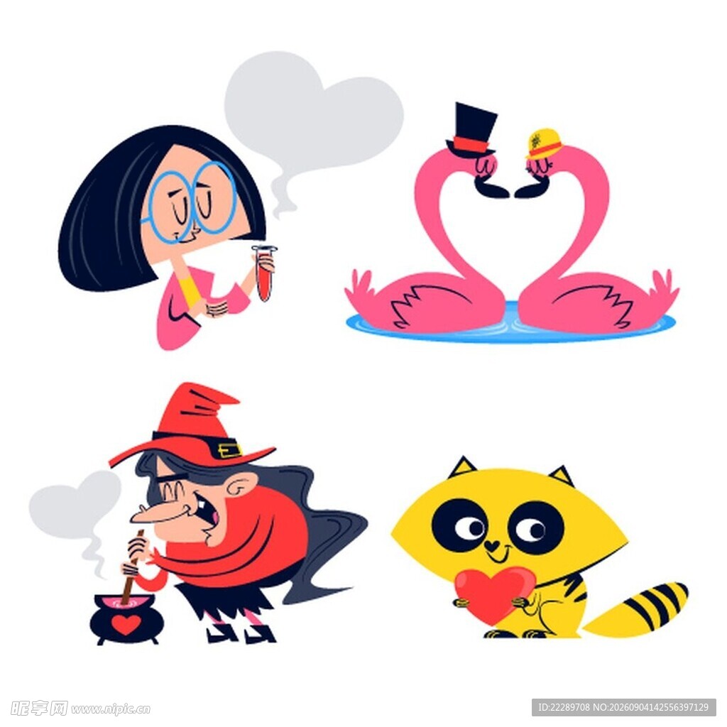 卡通趣味角色集合