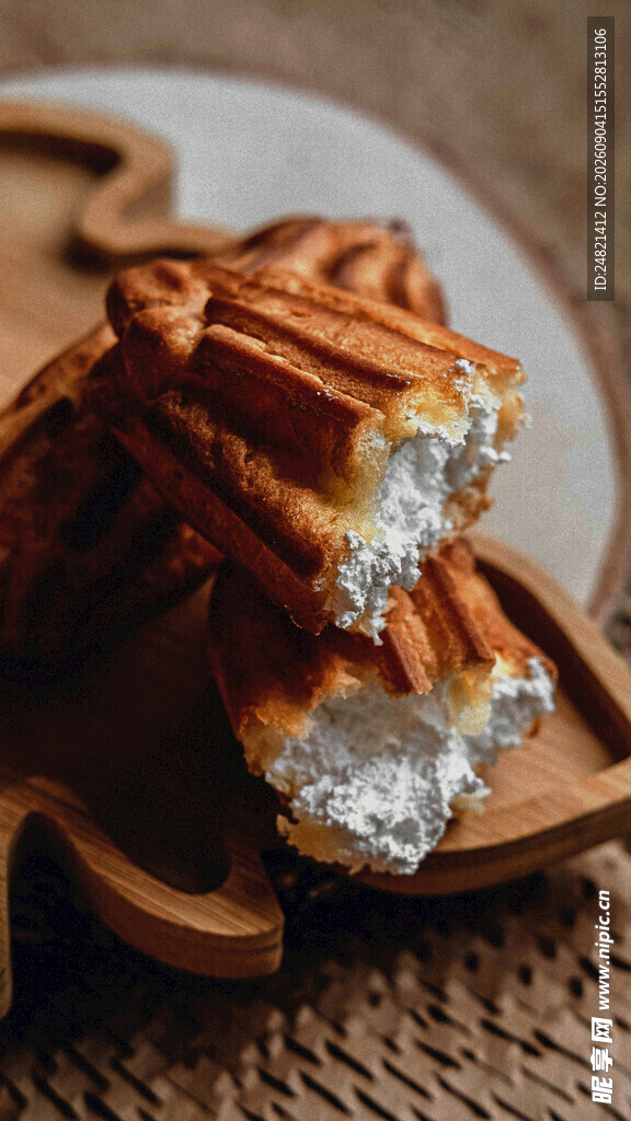 美味夹心华夫饼