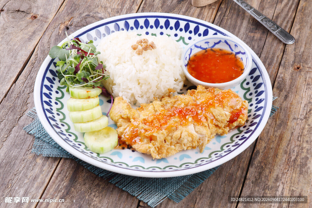日式炸鱼饭套餐
