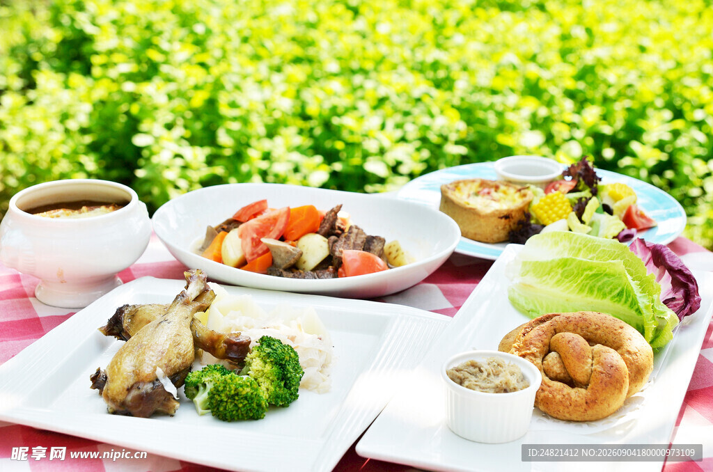 户外野餐美食盛宴