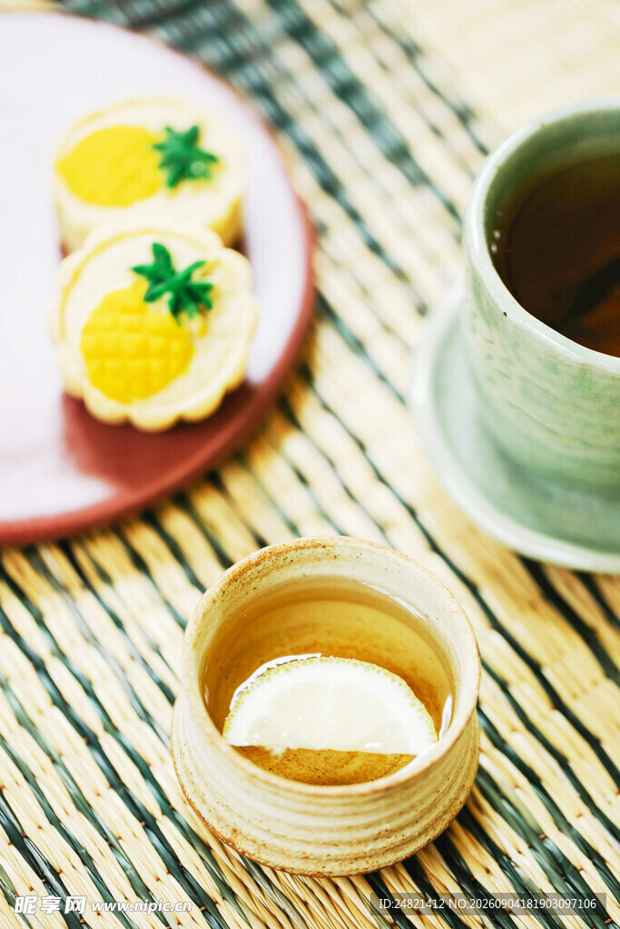 精致中式点心与茶饮