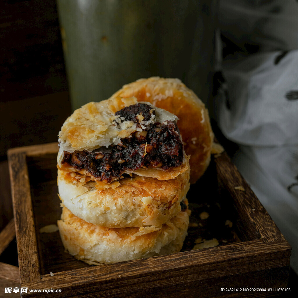 美味豆沙酥饼