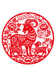 2027春节新年羊年元素