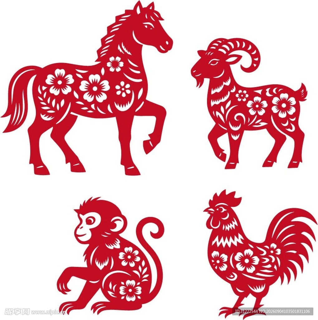 春节剪纸