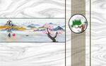 中式山水装饰画