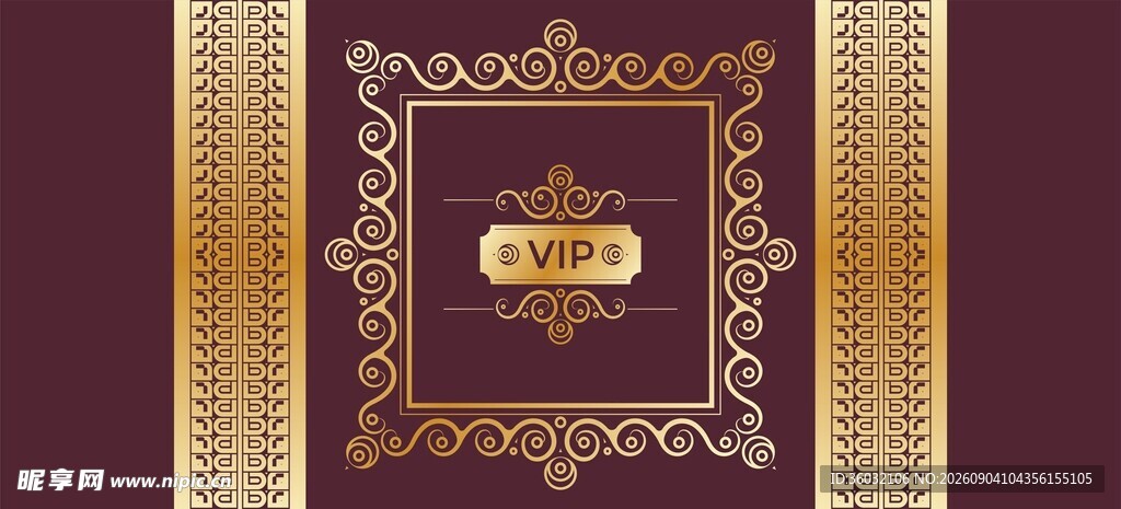 VIP 欧式边框