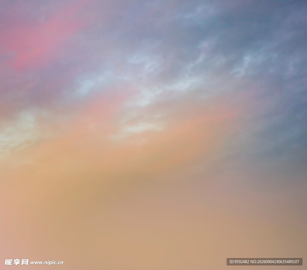 梦幻绚丽天空景象