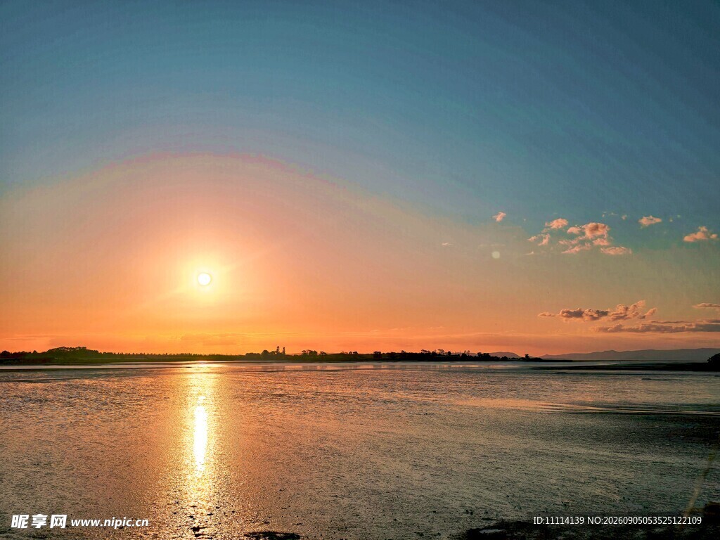 海边日落美景