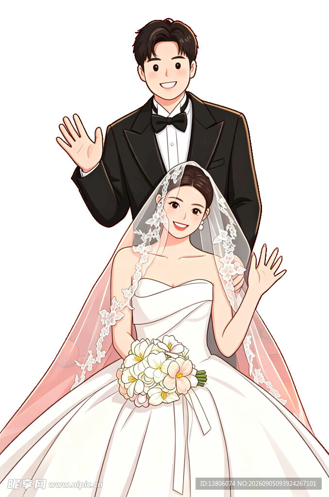 动漫婚纱照