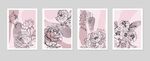 花卉艺术画作展示