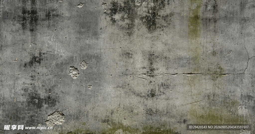 斑驳老旧墙面纹理