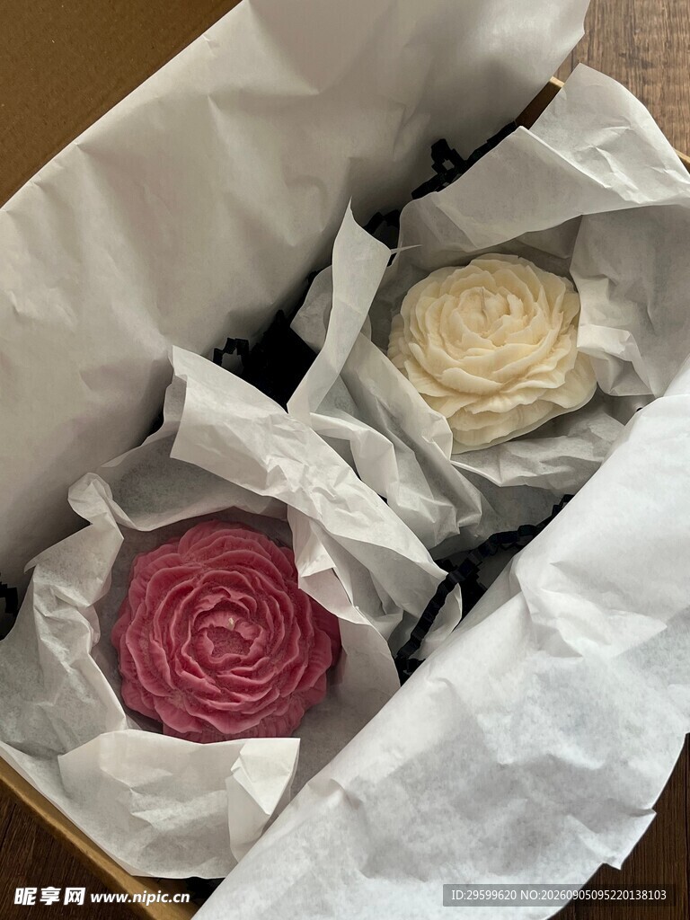 盒装多彩手工皂
