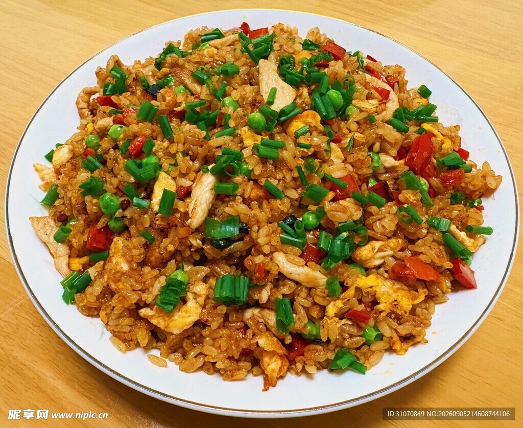 美味可口的蛋炒饭