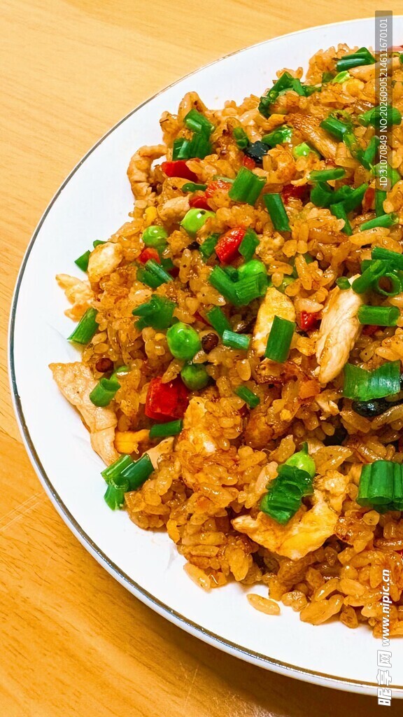 美味虾仁蛋炒饭