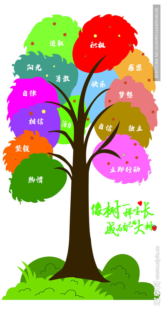 像树一样成长