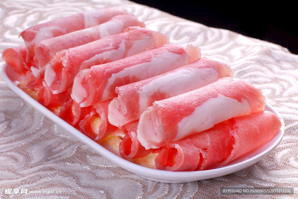 美味鲜嫩的牛肉卷