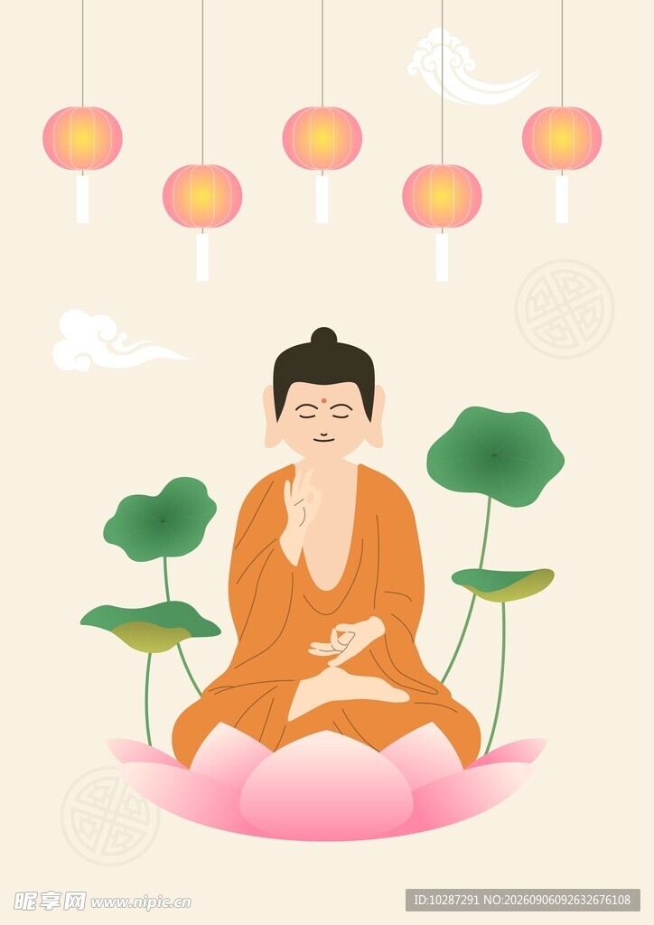 国风禅意插画