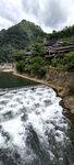 山间瀑布流水景观